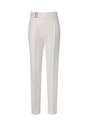THEODORE White Wool Trousers, view 1 of 2