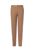 THEODORE Coffee Polyester Trousers, view 1 of 2