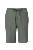 THEODORE Green Jacquard Cotton Shorts, view 2 of 3