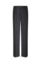 THEODORE Grey Striped Wool Trousers, view 1 of 5
