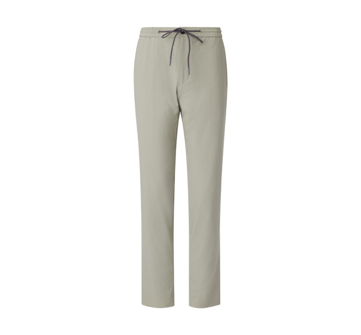 THEODORE Green Check Nylon Trousers, view 2 of 3