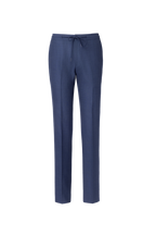 THEODORE Blue Bamboo Trousers, view 1 of 2