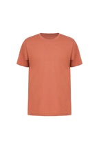 THEODORE The Maratea Rust Wool Crew-Neck T-Shirt, view 1 of 5