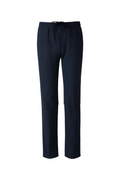 THEODORE Navy Polyester Trousers, view 1 of 7