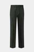 THEODORE Green Wool Trousers, view 1 of 6