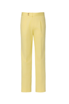 THEODORE Yellow Cotton Trousers, view 1 of 2