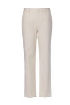 THEODORE Ivory Cotton Trousers, view 1 of 2