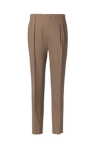 THEODORE Khaki Wool Trousers, view 1 of 2