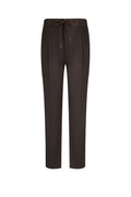 THEODORE Brown Wool Trousers, view 1 of 4