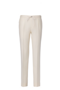 THEODORE White Wool Trousers, view 1 of 2