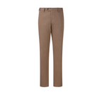 THEODORE Coffee Cotton Trousers, view 2 of 6