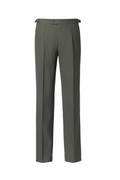 THEODORE Olive Wool Trousers, view 1 of 2
