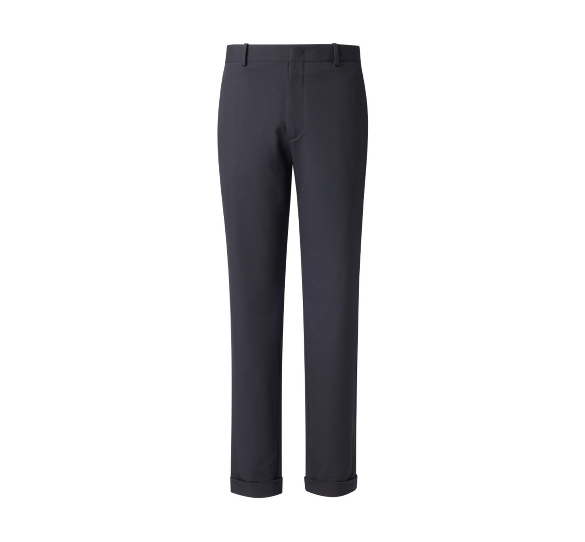 THEODORE Black Check Nylon Trousers, view 2 of 3