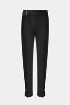 THEODORE Black Wool Trousers, view 1 of 7