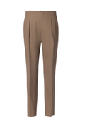 THEODORE Khaki Wool Trousers, view 1 of 2