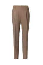 THEODORE Khaki Wool Trousers, view 1 of 2