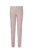 THEODORE Grey Linen Trousers, view 1 of 3