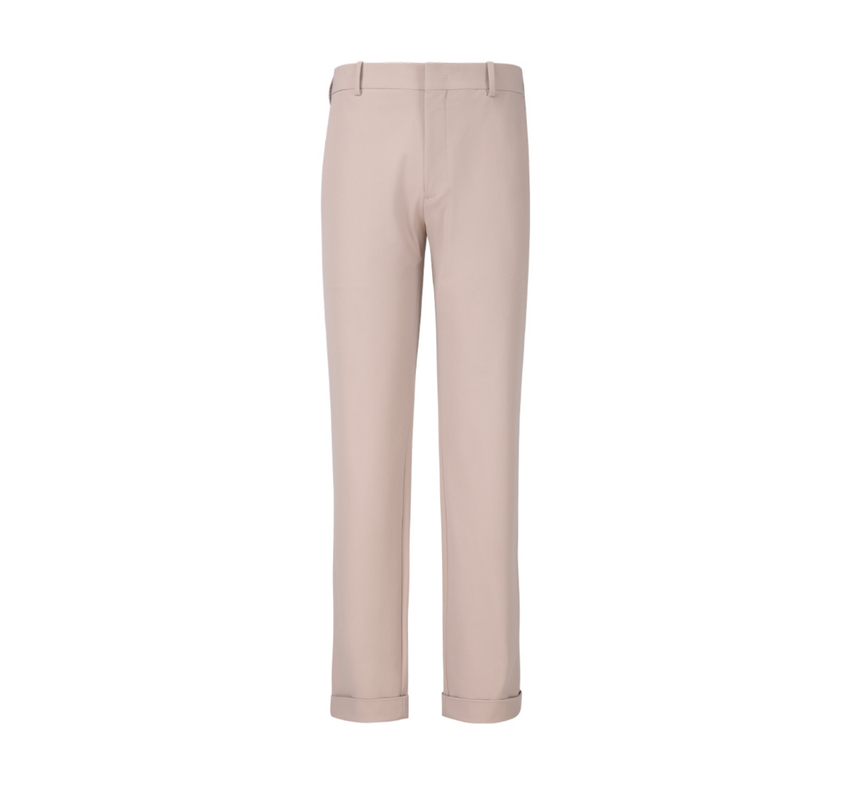 THEODORE Khaki Polyester Trousers, view 2 of 6