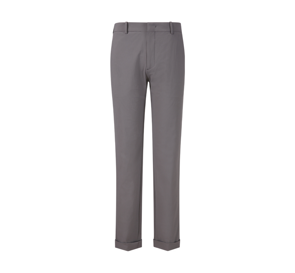 THEODORE Grey Nylon Trousers, view 2 of 6