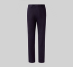 THEODORE Navy Cotton Trousers, view 2 of 5