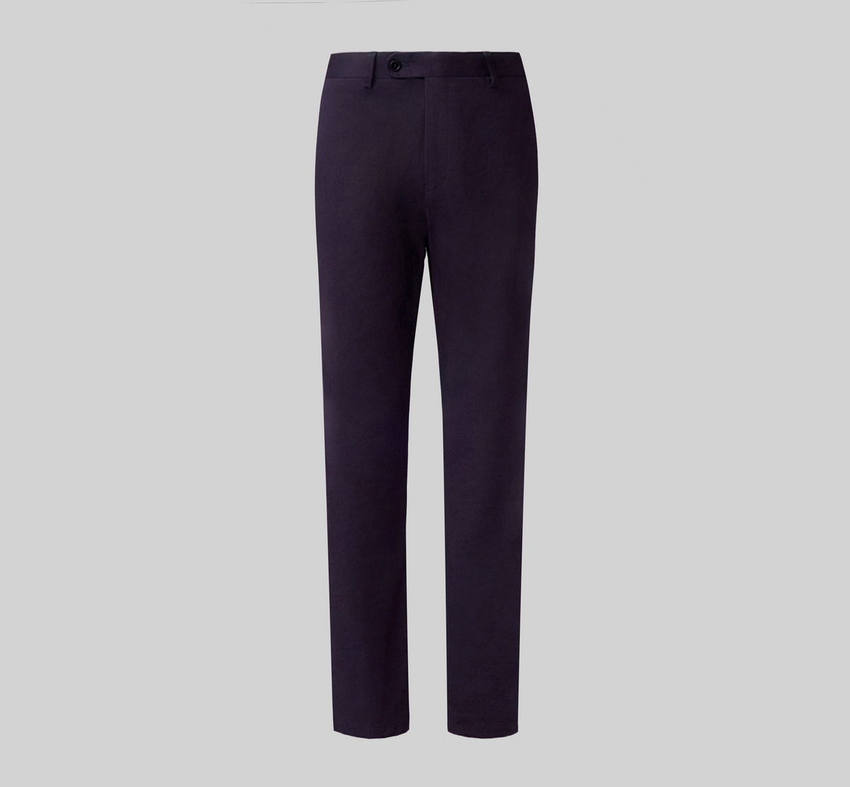 THEODORE Navy Cotton Trousers, view 2 of 5