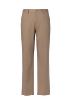 THEODORE Khaki Cotton Trousers, view 1 of 2