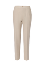 THEODORE Khaki Jacquard Cotton Trousers, view 1 of 2