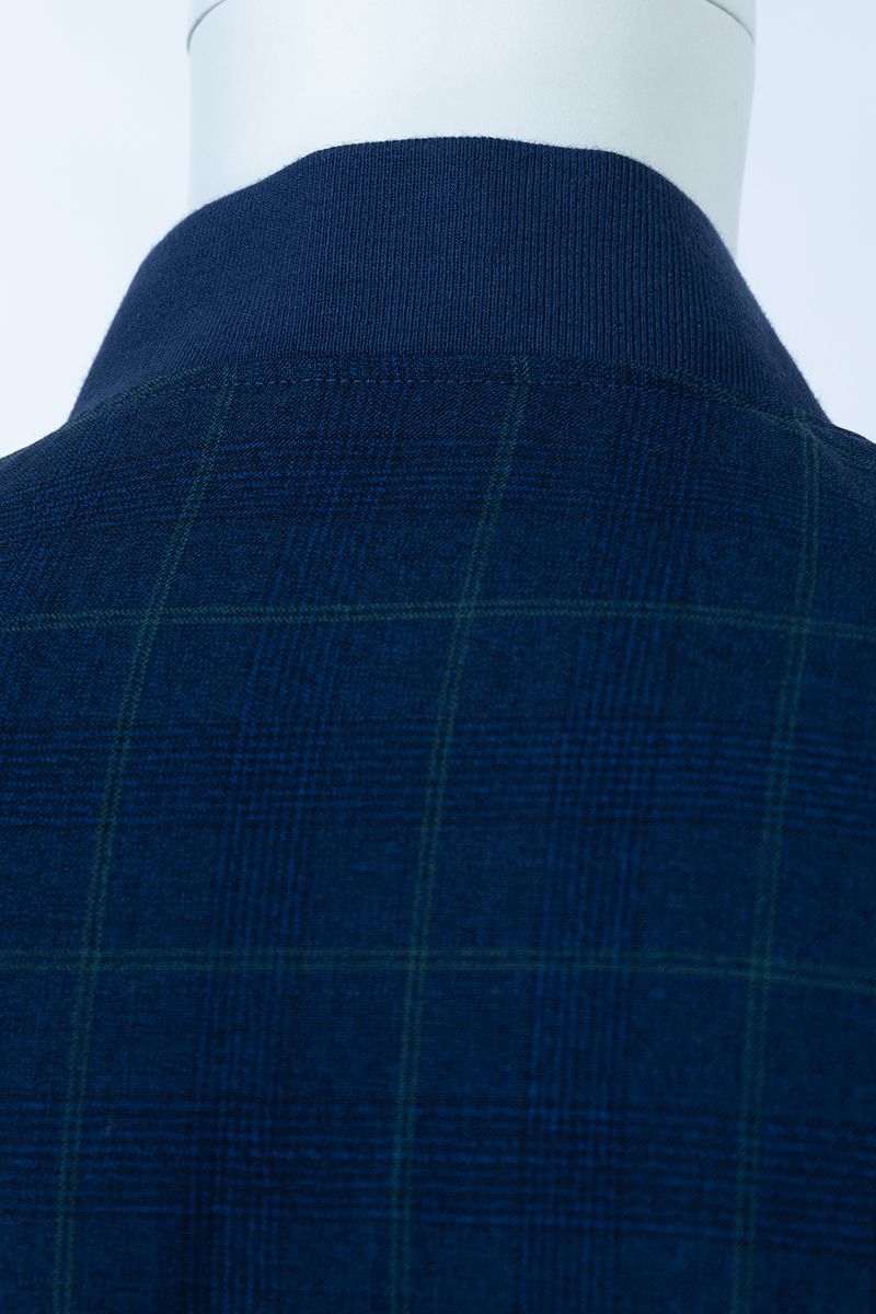 THEODORE Blue Check Wool Casual Jacket, view 6 of 6