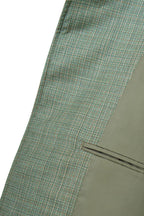 THEODORE Green Check Wool Jacket, view 5 of 5