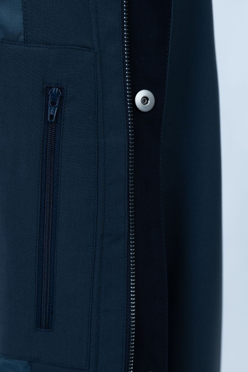 THEODORE Blue Wool Casual Jacket, view 8 of 8