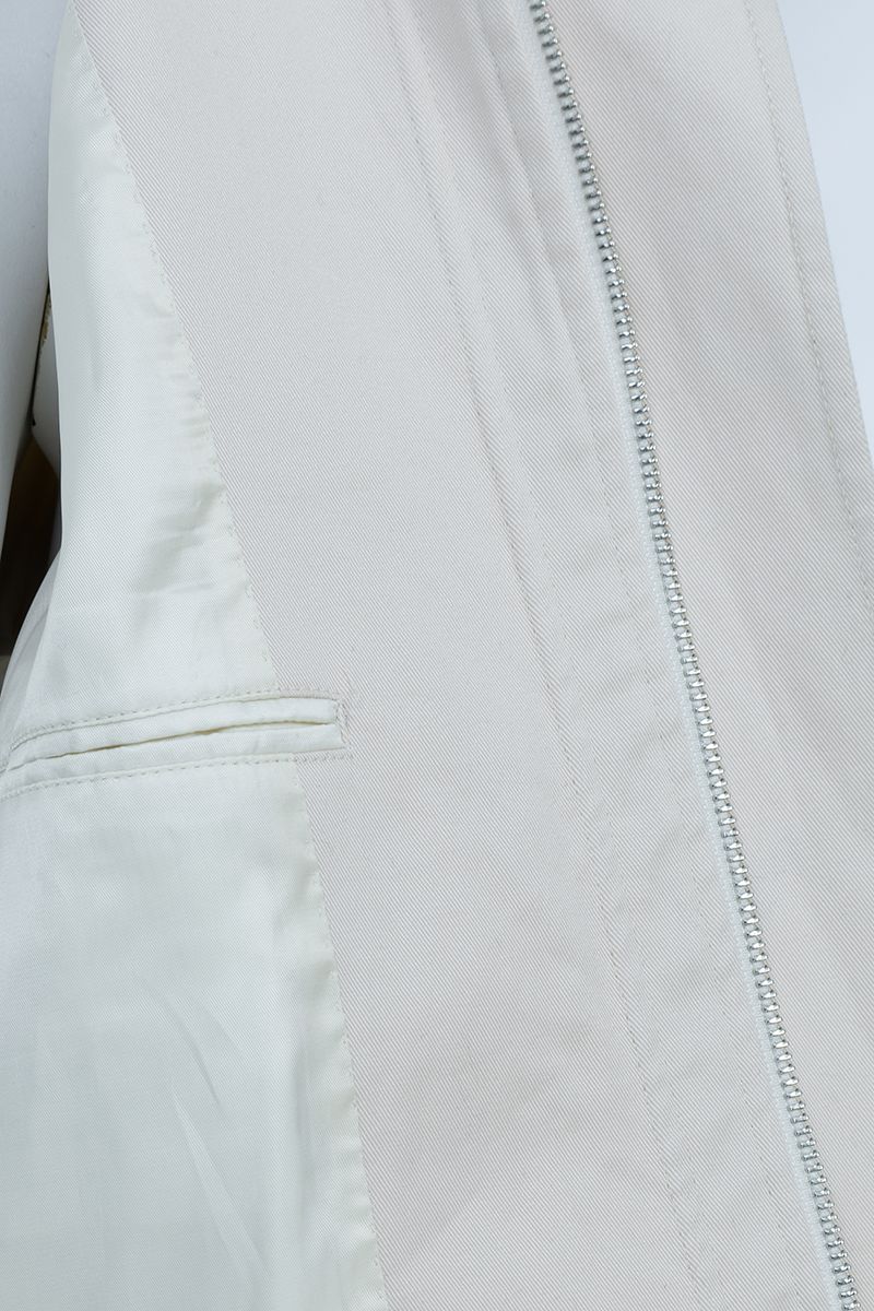 THEODORE Ivory Cotton Casual Jacket, view 4 of 4