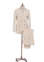 Winter Wheat corduroy suit displayed on a mannequin, front view