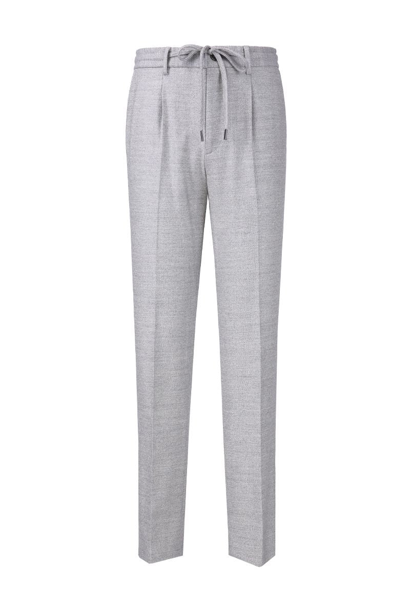 THEODORE Grey Wool Trousers, view 1 of 6