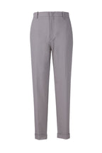 THEODORE Grey Nylon Trousers, view 1 of 6