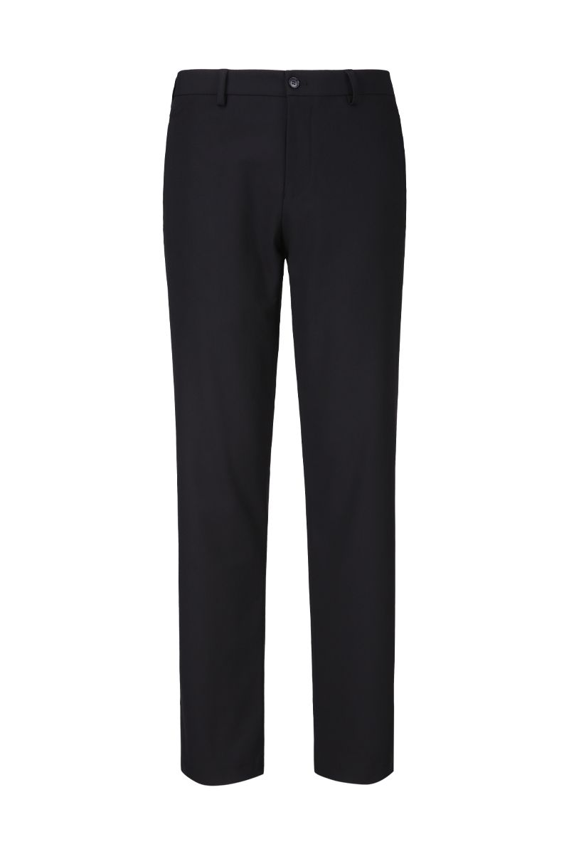 THEODORE Black Polyester Trousers, view 1 of 6
