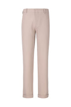 THEODORE Khaki Polyester Trousers, view 1 of 6