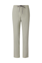 THEODORE Green Check Nylon Trousers, view 1 of 3