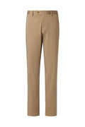 THEODORE Khaki Cotton Trousers, view 1 of 3