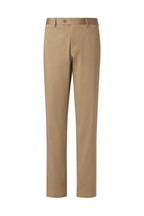 THEODORE Khaki Cotton Trousers, view 1 of 3