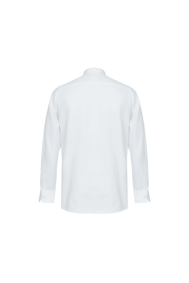 THEODORE White Cotton Shirt, view 2 of 2