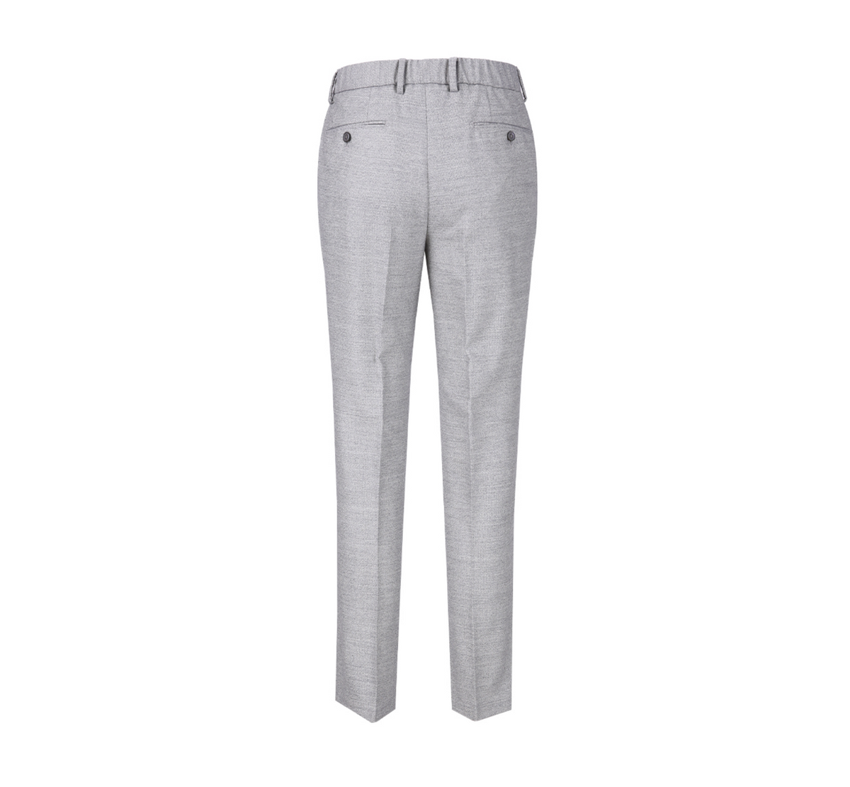THEODORE Grey Wool Trousers, view 3 of 6
