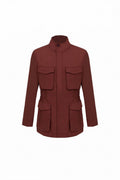 THEODORE Orange Wool Jacket, view 1 of 5