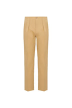 THEODORE Khaki Cotton Trousers, view 1 of 2