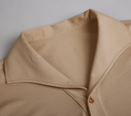 THEODORE The Arcachon Khaki One-Button Polo, view 2 of 4