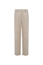 THEODORE Beige Heavyweight Wool Trousers, view 2 of 8