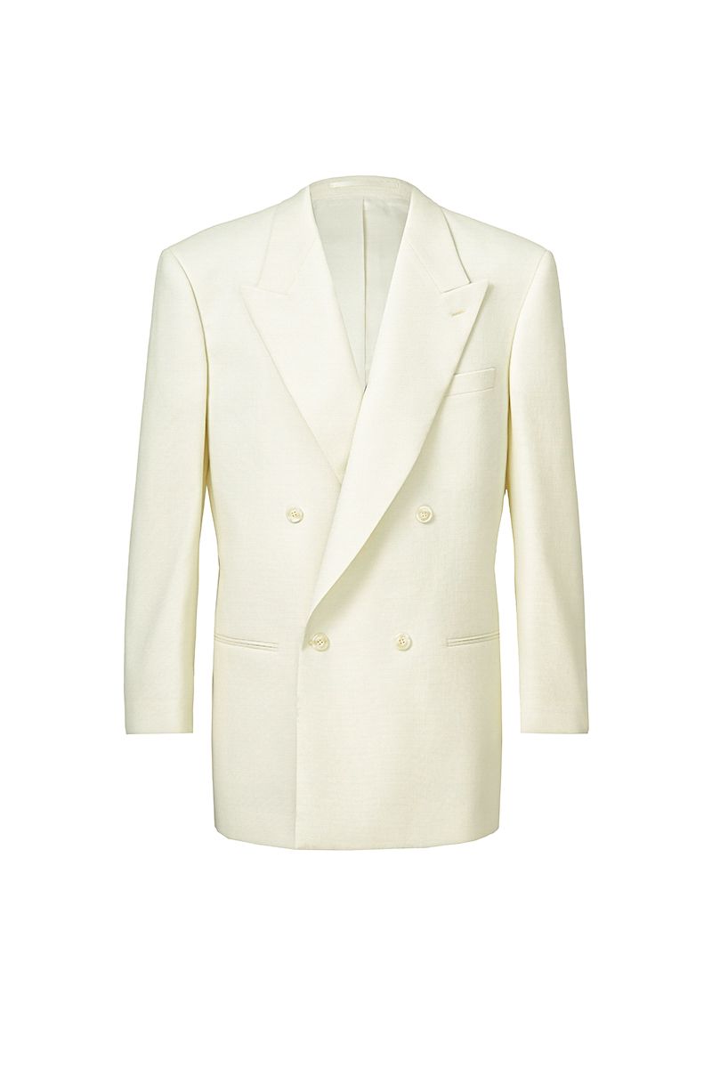 THEODORE White Wool Jacket, view 1 of 3