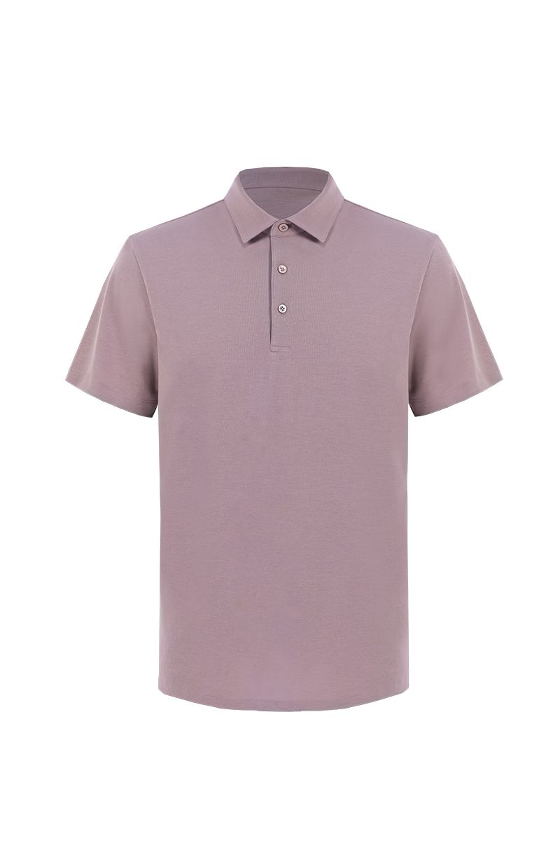 THEODORE The Tarifa Pink Blend Polo, view 2 of 5