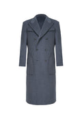 THEODORE Grey Wool Overcoat, view 1 of 5
