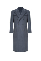 THEODORE Grey Wool Overcoat, view 1 of 5