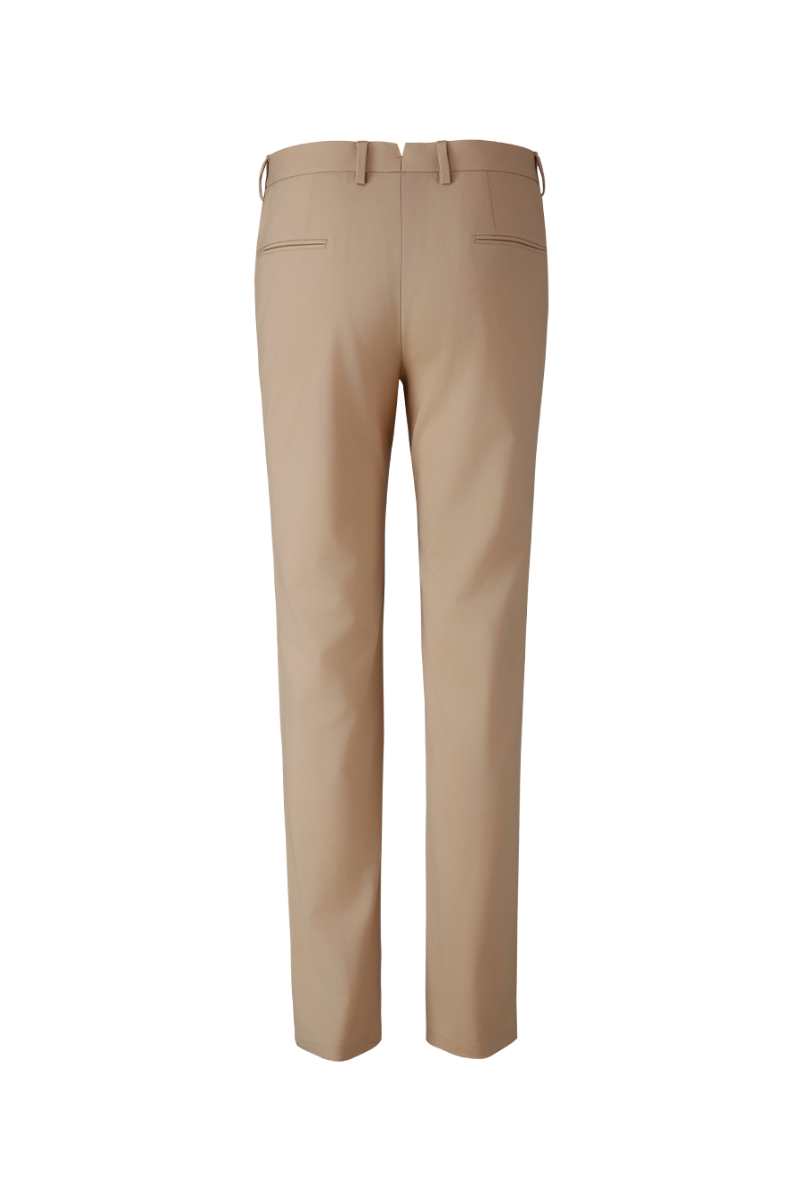 THEODORE Khaki Wool Trousers, view 2 of 5